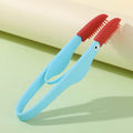 4-Pack Blue Pet Eye Cleaning Brushes with Precisice Tweezer - Silicone Soft-Tip Tear Stain & Eye Crust - MDM Australian