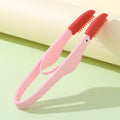 4-Pack Pink Pet Eye Cleaning Brushes with Precisice Tweezer - Silicone Soft-Tip Tear Stain & Eye Crust - MDM Australian