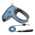 S Size Blue Waterproof Reflective Saddle-Style Dog Harness & 1.5M Leash Set - Breathable Anti-Choke - MDM Australian