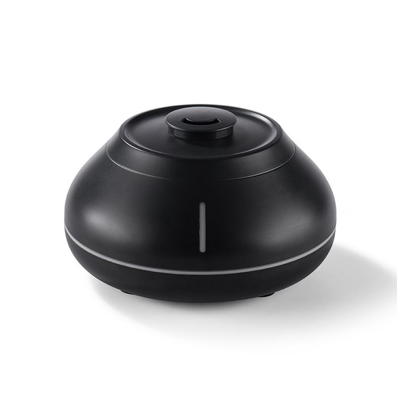 Black 7-Color Flame Ultrasonic Nano Mist Humidifier & Diffuser - Type ...
