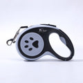 Black Automatic Retractable Dog Leash - 5M Extendable Lead with One-Handed Brake Lock - ABS Casing - MDM Australian
