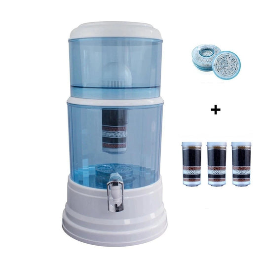 Aimex Water Purifier 8 Stage Water Filter Dispenser 20L Maifan Stone + 3 Filters - MDMAustralian