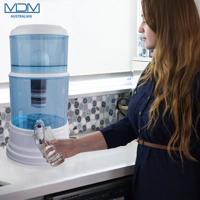 Aimex Water ®️ 8 Stage KDF Water Filters Purifier Dispenser Bench Top BPA Free 20L - MDMAustralian