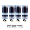 Aimex Water Fluoride Filter 8 Stage Reduction Control KDF X 4 - MDMAustralian