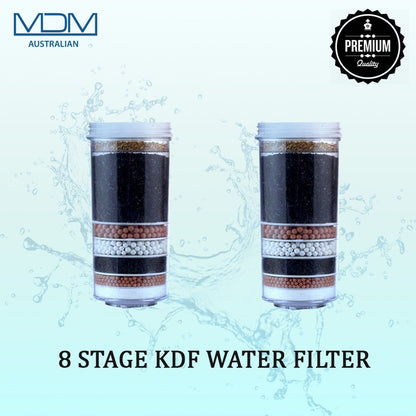 Aimex Water Filter MDM Activated Charcoal 8 Stage Filter 2X - MDMAustralian
