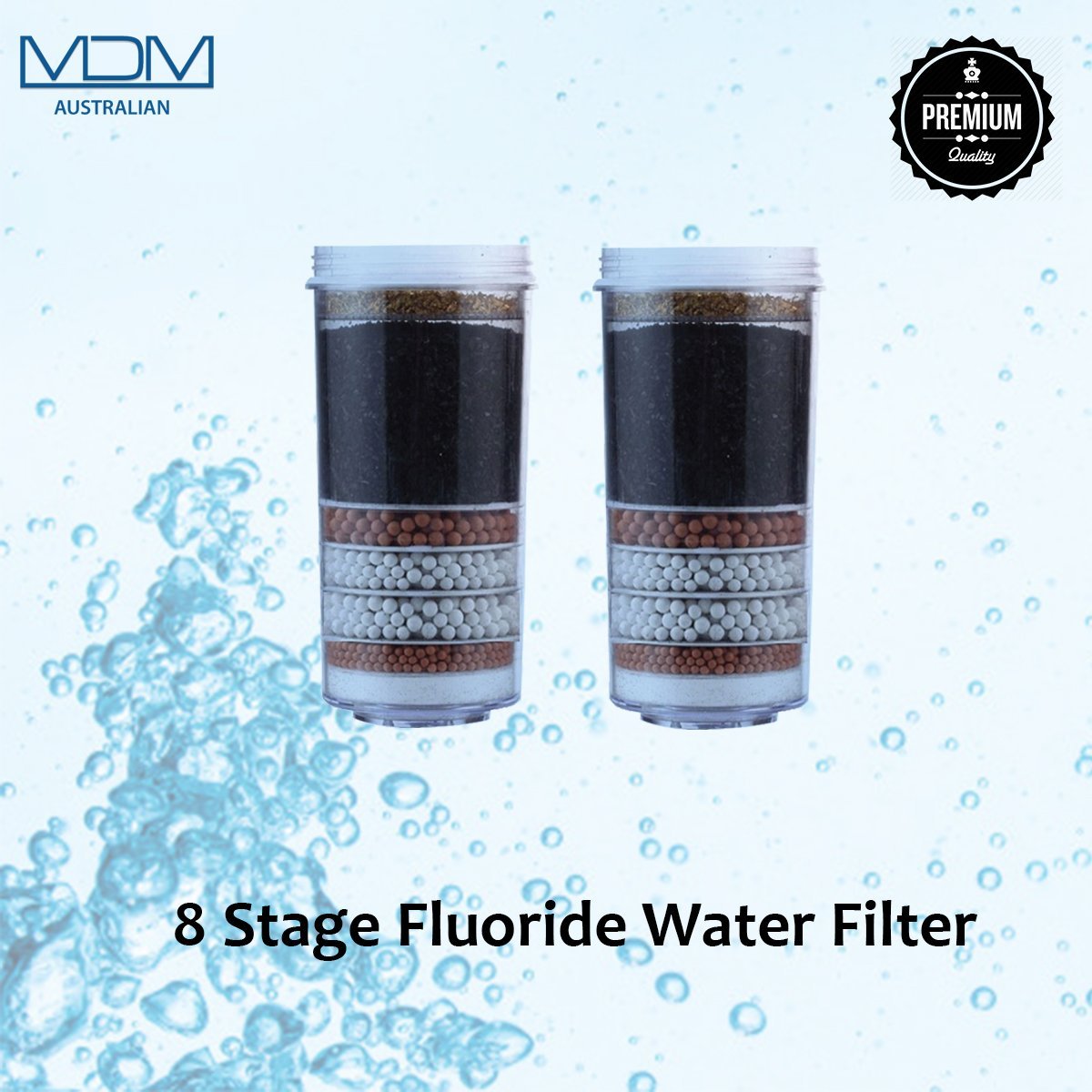 Aimex MDM Water Filter Fluoride Reduction 8 Stage X 2 - MDMAustralian