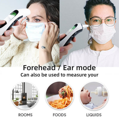 Forehead Digital Ear Thermometer Non-Touch for Children, Baby & Parents ARTG TGA - MDMAustralian