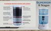 Aimex Water Purifier 20L 8 Stage Fluoride Water Filter Maifan Stone Dispenser 3 Filters - MDMAustralian