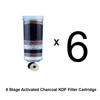 Aimex Water Filter 8 Stage MDM Activated Charcoal Ceramic Prestige Healthy - MDMAustralian