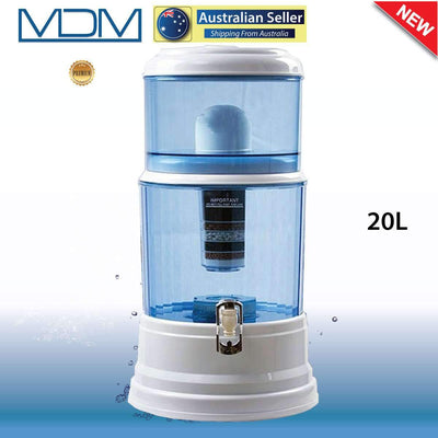 Aimex Water ®️ 8 Stage KDF Water Filters Purifier Dispenser Bench Top BPA Free 20L - MDMAustralian