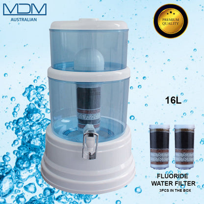 Aimex Water Purifier with 8 Stage Fluoride Removal 3 Water Filters 16L Dispenser - MDMAustralian