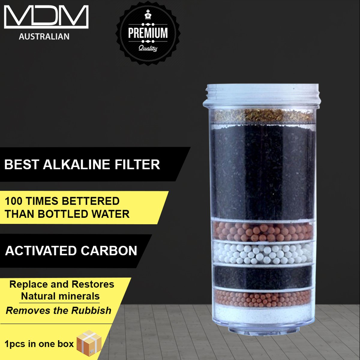 Aimex Water ® Filter Cartridge 6 7 8 Stage Activated Carbon Purifier - MDMAustralian