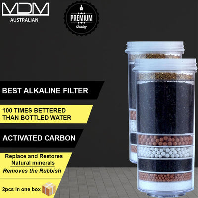 Aimex Water Filter MDM Activated Charcoal 8 Stage Filter 2X - MDMAustralian