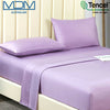 Tencel Ultra Soft Bed Sheets Lyocell Breathable Cooling Single Bed Set Purple - MDMAustralian