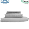 Lyocell Tencel Cooling Bedsheets Ultra Soft Breathable KING Size Flat Sheet Grey - MDMAustralian