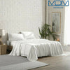 Tencel Ultra Soft Bedsheets Lyocell Breathable Single Bedset Luxury Snowy White - MDMAustralian